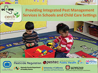 Learn what schools, child care centers, and pest control companies are required to do to follow the Healthy Schools Act.