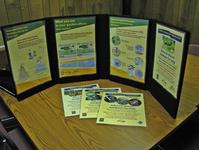 IPM and water quality posters and display for UC Master Gardeners.