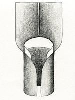 Illustration of collar with membranous ligule