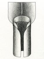 Illustration of collar with split sheath