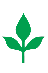 Green leaf from the UC IPM logo. 