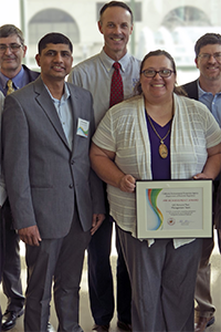 The Navel Orangeworm Mating Disruption Adoption Team received two awards from the Entomological Society of America. Credit: California Department of Pesticide Regulation. 